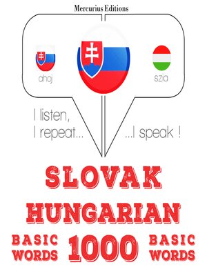 cover image of Slovenský--Maďarský